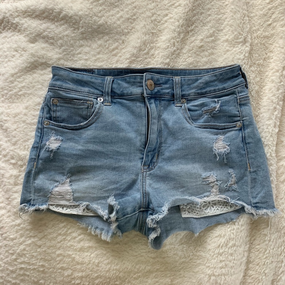 patterned pocket ropes shorts